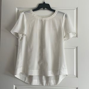 J Crew white blouse
